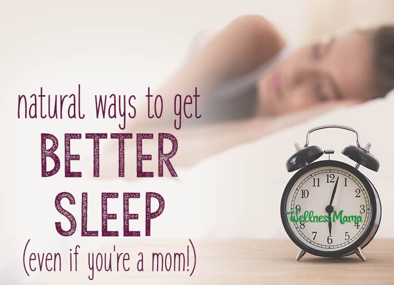 Improve Your Sleep Naturally