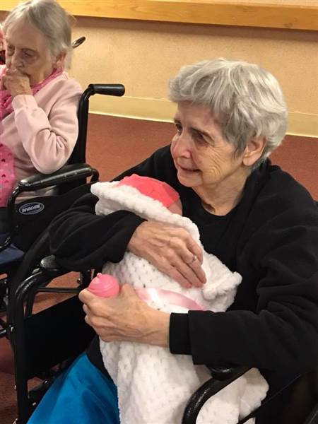 Baby Dolls Help Alzheimer's Patients