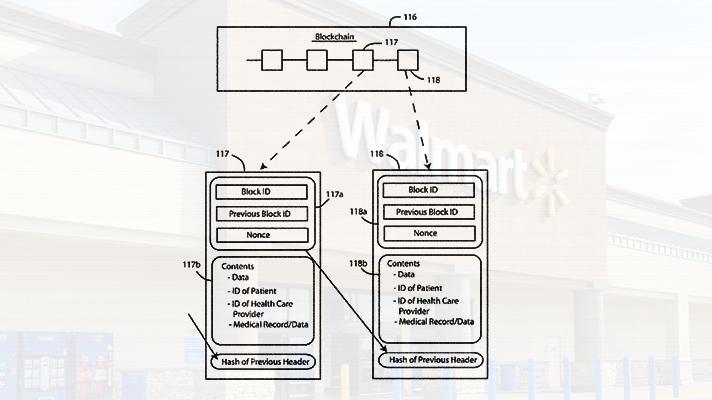 Walmart Files Blockchain EHR Data Patent